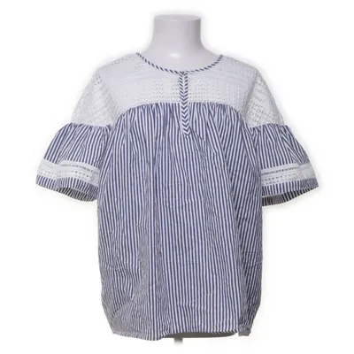 Top (Wit, Blauw) van Scotch & Soda Katoen, Nylon, Elastaan, Polyester