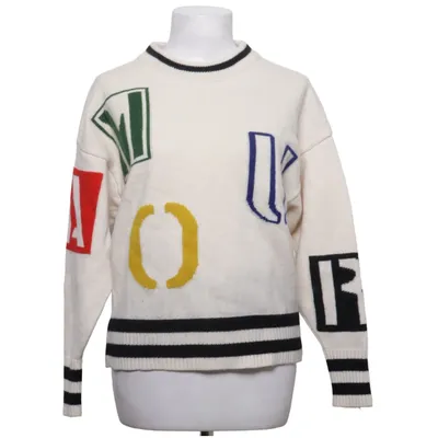 Pull-over (Blanc, Multicolore) de Maison Labiche Laine