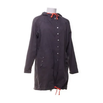 Parka (Grijs) van Nümph Katoen, Nylon, Polyester