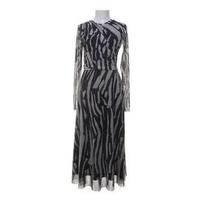 Maxi jurk (Zwart, Grijs) van H&M Trend Polyester, Elastaan