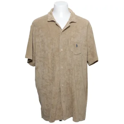 Chemise à manches courtes (Beige) de Polo Ralph Lauren Coton, Polyester recyclé
