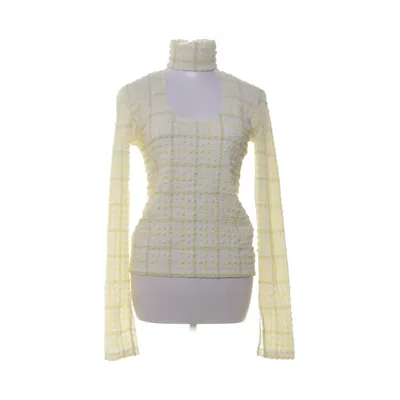 Top (Yellow, Green) from Nanushka Polyester, Polyamide, Acetate, Viscose, Elastane