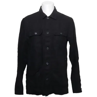 Overshirt (Black) from East West Linen