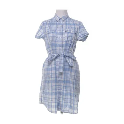 Blousejurk (Blauw, Wit) van Dobber Katoen