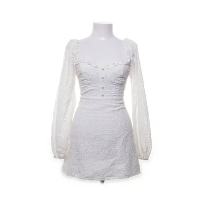 Dress (White) from Boohoo Cotton