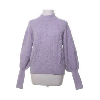 Tröja (Lila) från H&M Trend Polyester, Alpackaull, Ull, Polyamid, Elastan