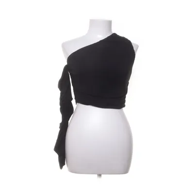 Crop top (Zwart) van Superdown