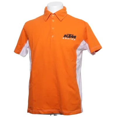 Polo (Orange, Blanc) de KTM Coton