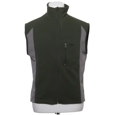 Gilet d'extérieur (Vert, Gris) de T&P Élasthane, Polyester
