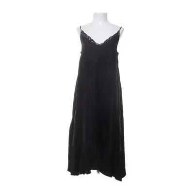 Maxi jurk (Zwart) van Visual Clothing Project Polyester, Viscose