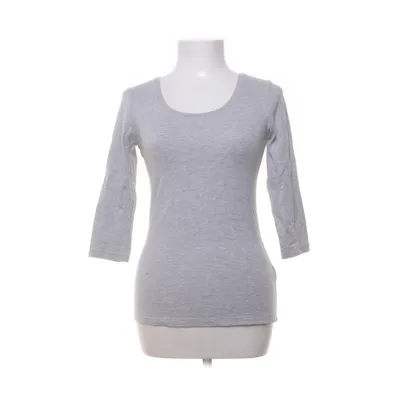 Lange mouwen shirt (Grijs) van Ellos Katoen, Elastaan, Viscose