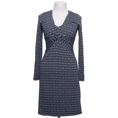 Robe (Bleu, Blanc) de Klaus Dilkrath Élasthane, Viscose