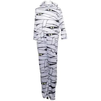 Fancy dress (White, Black) from Halloween Polyester