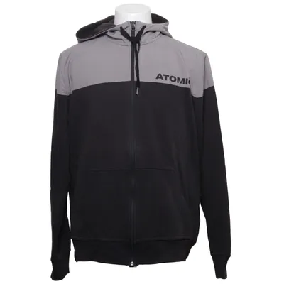 Capuchon sweater (Grijs, Zwart) van Atomic Katoen, Polyester