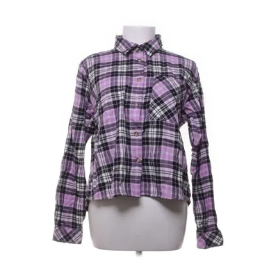 Flanellen overhemd (Lila, Zwart, Wit) van Tom Tailor Denim Katoen