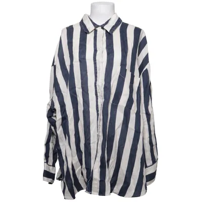 Chemise (Bleu, Blanc) de H&M Lin