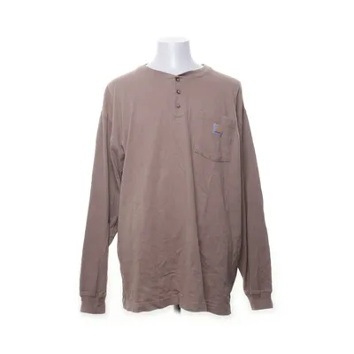 Henley shirt (Beige) from Carhartt Cotton