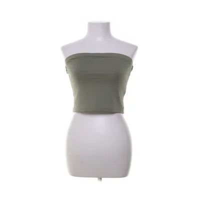 Tube top (Groen) van Lindex Viscose, Elastaan