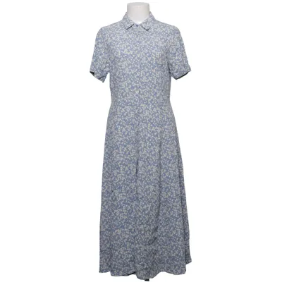 Shirt dress (Blue, White) from Magasin Du Nord Viscose