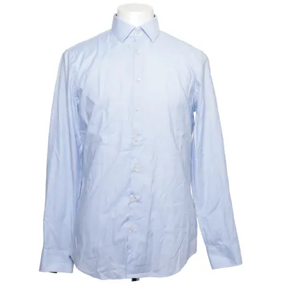 Chemise (Bleu) de Jake*s Collection Coton, Élasthane