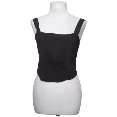 Crop top (Sort) fra H&M Polyamid, Polyester, Viscose