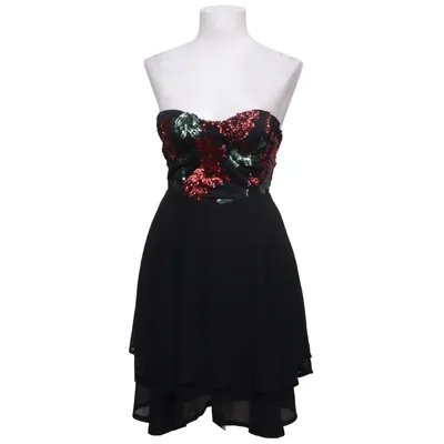 Cocktailjurk (Zwart, Rood, Groen) van Te Amo Polyester