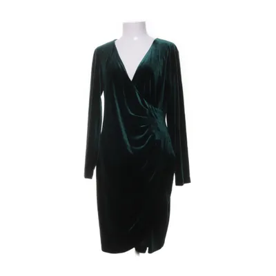 Wrap dress (Green) from DKNY Elastane, Polyester
