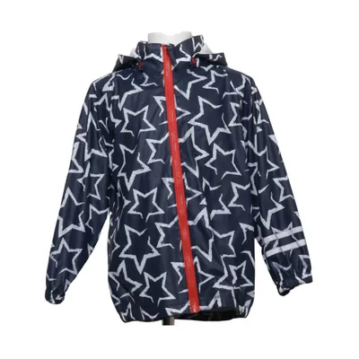 Regnjacka (Blå, Vit, Röd) från Peekaboo Polyester, Polyuretan