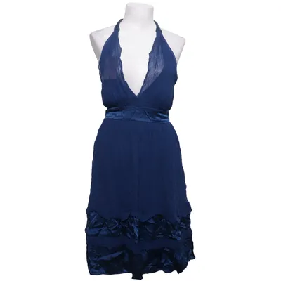 Robe dos-nu (Bleu) de Maggy London Polyester, Soie