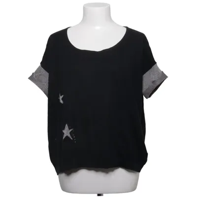 Topp (Svart, Grå) från Marie Sixtine Bomull, Metallfiber, Silke, Viskos