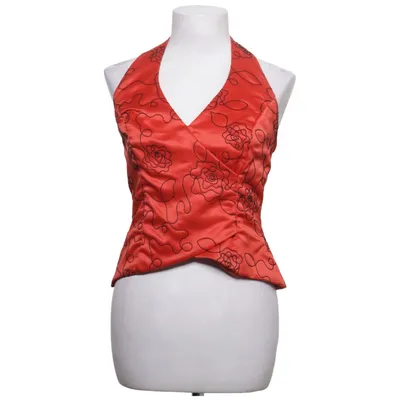 Halter neck top (Red) from Lara Polyester