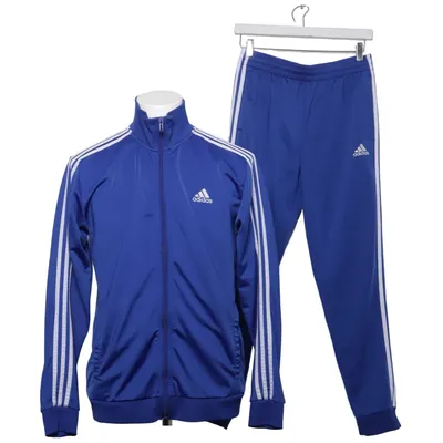 Träningsställ (Blå, Vit) från Adidas Elastan, Återvunnen polyester