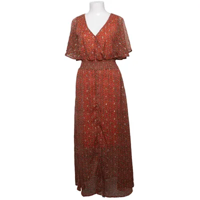 Robe longue (Rouge, Marron, Multicolore) de Jean Pascale Polyester