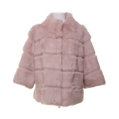 Bontjack (Roze) van Levinsky Polyester, Konijnenbont