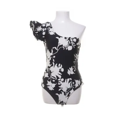 Swimsuit (Black, White) from Johanna Ortiz x H&M Polyamide, Elastane