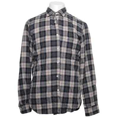 Chemise en flanelle (Beige, Bleu, Gris) de Hartford Coton