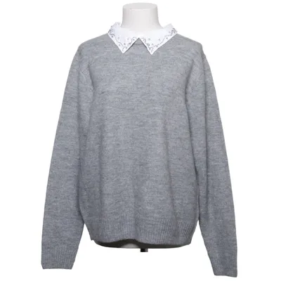 Sweater (Grå, Hvid) fra Page One Akryl, Bomuld, Elastan, Polyester