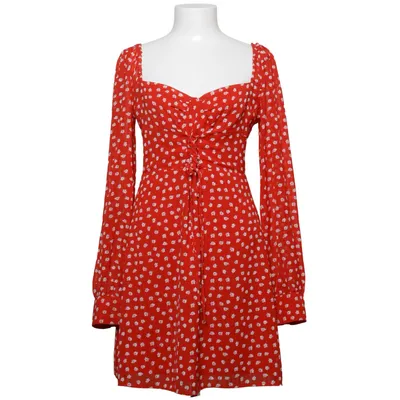 Klänning (Röd, Flerfärgad) från Adoore Polyester