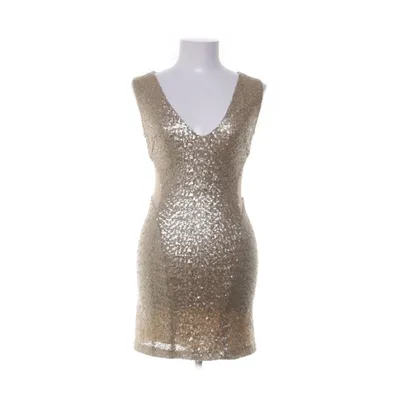 Aftenkjole (Guld) fra TFNC London Polyester, Viscose, Elastan