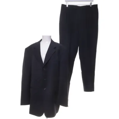Suit (Blue) from Nicolas Scholz Acetate, Wool, Viscose
