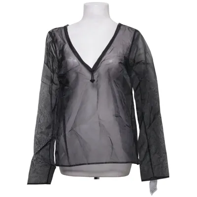 Blus (Elastic V-Neck Transparent Blouse) från Anna Nooshin x NA-KD Polyamid, Polyester