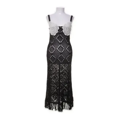 Robe (Noir, Blanc) de Zara Coton