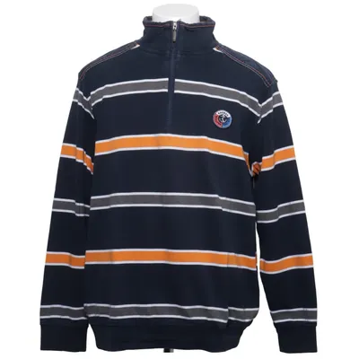 Sweatshirt (Blauw, Oranje, Grijs) van Ragman Katoen
