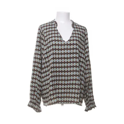 Blouse (Blauw, Zwart, Beige) van Culture Viscose
