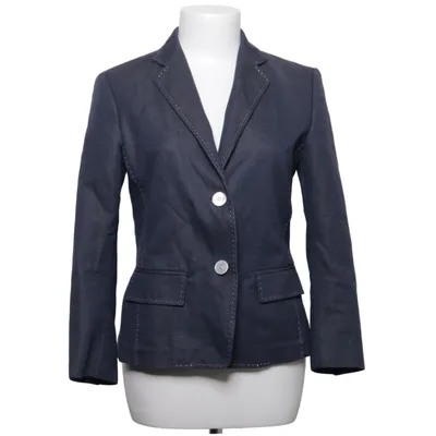 Blazer (Blauw) van MaxMara Katoen, Cupro, Polyester, Viscose