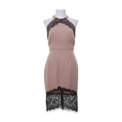 Cocktail dress (Beige, Black) from Elise Ryan Nylon, Polyester