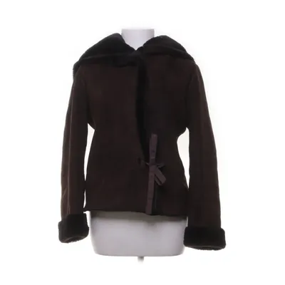 Shearling jacket (Brown, Black) from Nicole Farhi Leather