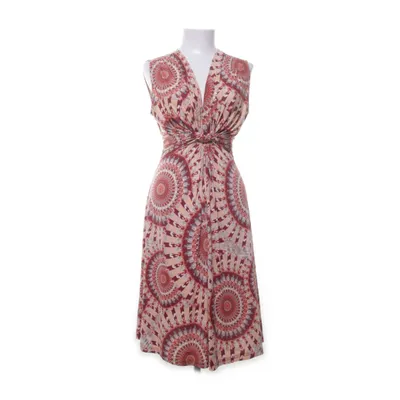 Kjole (Beige, Lilla, Flerfarvet) fra Ilse Jacobsen Hornbæk Elastan, Polyester