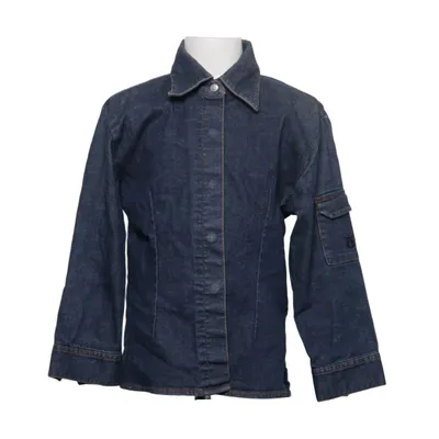 Veste en jeans fourrée (Bleu) de CCC Girls Coton, Élasthane