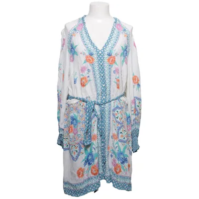 Kjole (Hvid, Flerfarvet) fra Love & Roses Viscose
